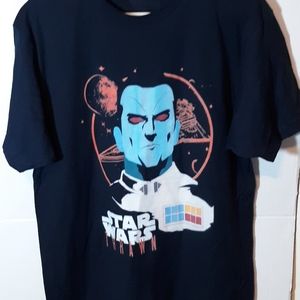 Star Wars Men's Grand Admiral Thrawn Galaxy  T-Shi